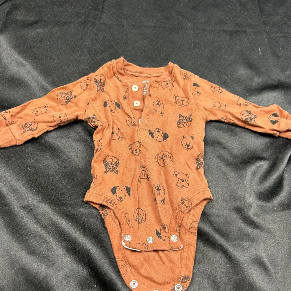 Baby Boy 0-3M Long Sleeve Bodysuits Sleeper Bundle Star Wars Carters 8pc Set